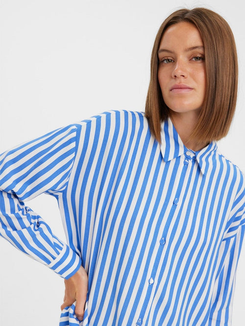 Elly Longsleeve Shirt - Regatta - TeeShoppen Group™ - Formal Shirts & Blouses - Vero Moda