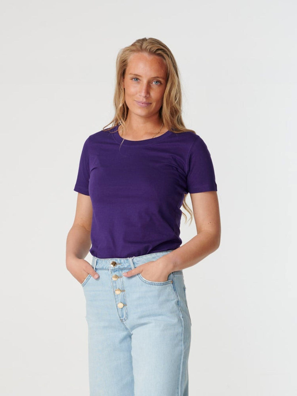 Fitted t-shirt – Purple