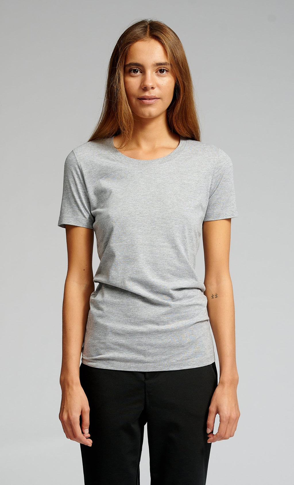 Gemonteerd T -shirt - Oxford Gray