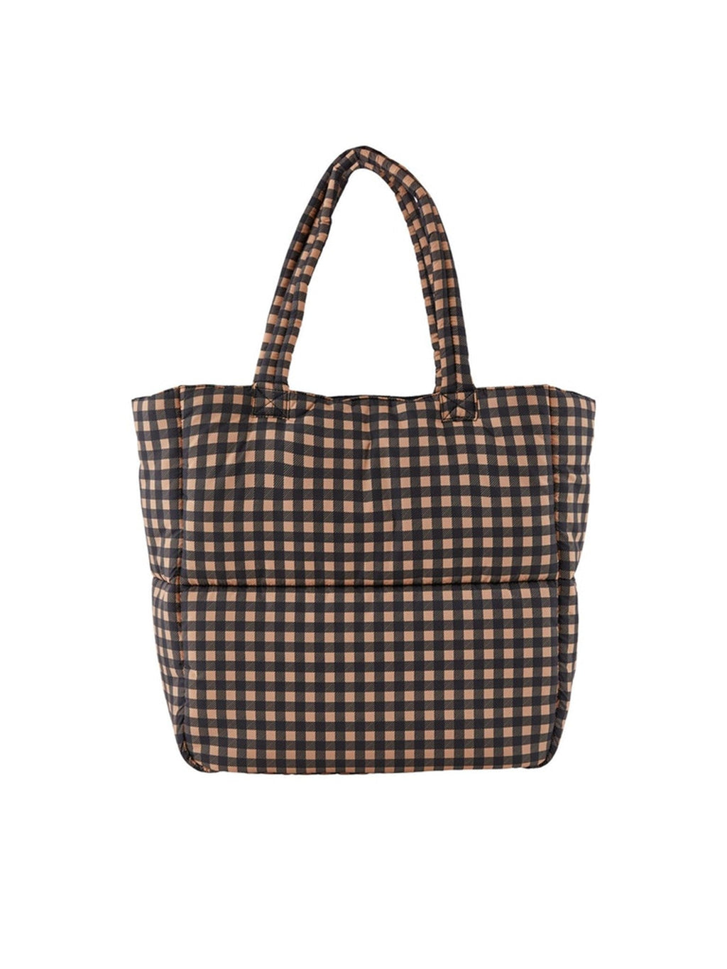 Fulla Padded Shopper Bag - Iced Coffee