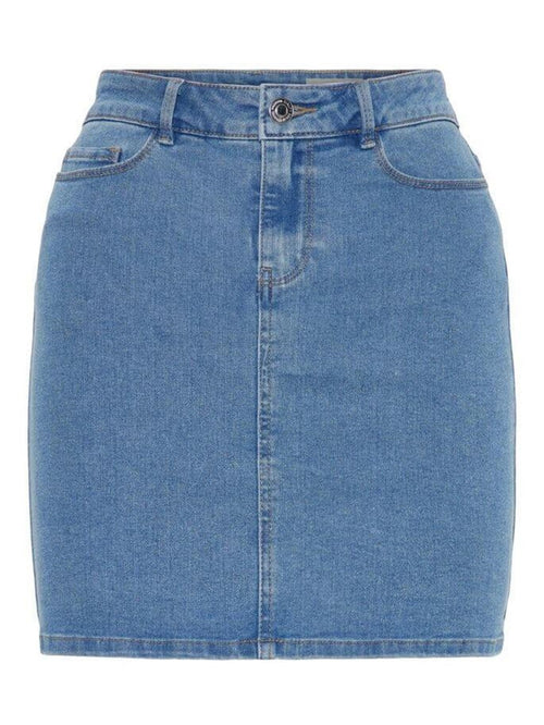 Hot Seven Skirt - Light Blue Denim - TeeShoppen Group™ - Skirt - Vero Moda