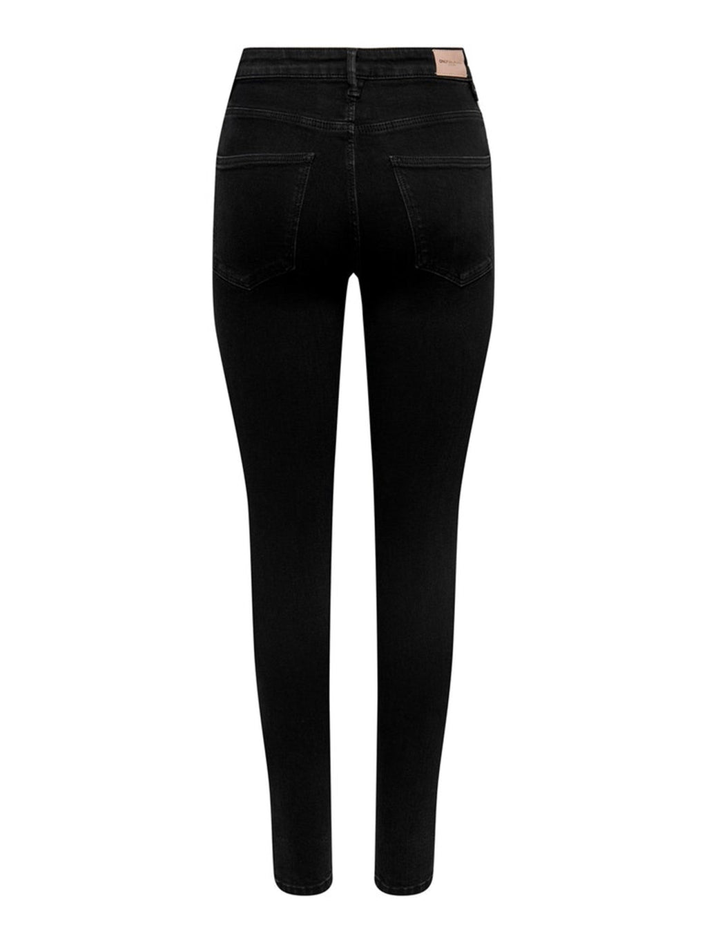 Iconische highwaist jeans - zwart