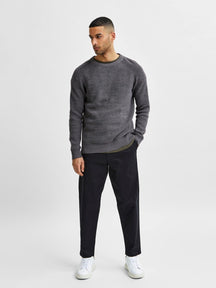 Irven Knit Sweater - Dark Grey