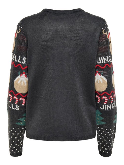 Joy Christmas knit - Night Sky - TeeShoppen Group™ - Knitwear - ONLY