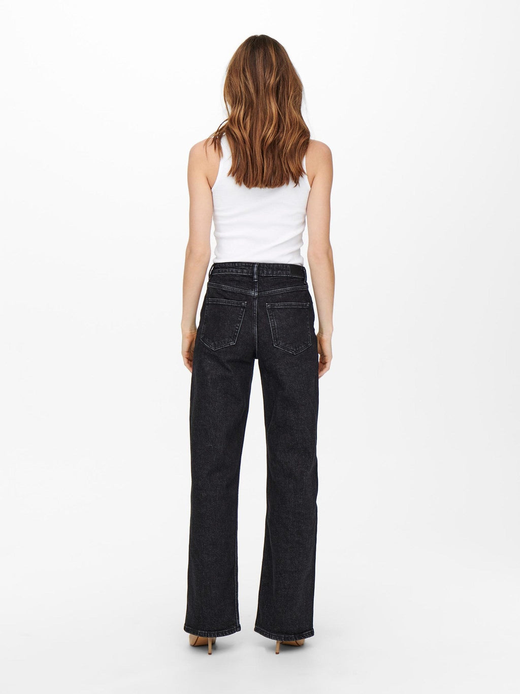 Juicy jeans (wide been) - zwarte denim