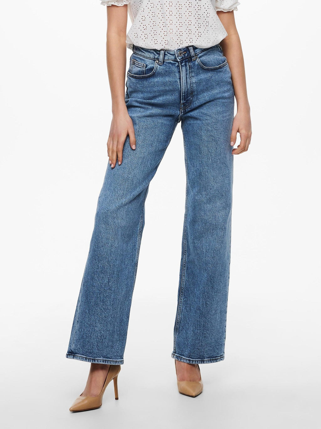 Juicy jeans (wide been) - denimblauw