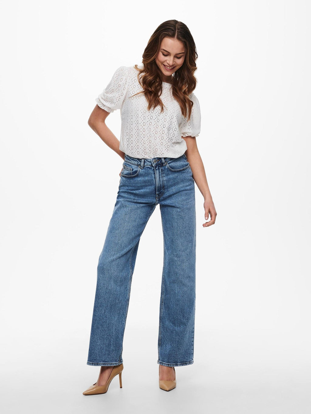 Juicy jeans (wide been) - denimblauw