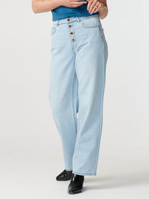Juicy Jeans (wide leg) - Light denim blue - TeeShoppen Group™ - Jeans - ONLY