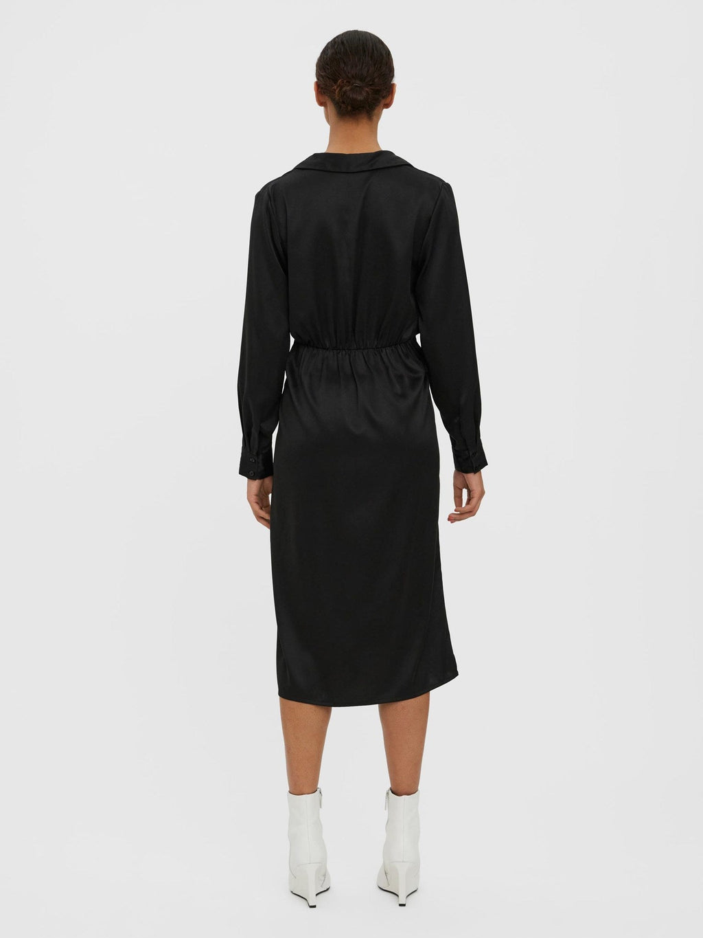 Kleo Calf Dress - Black