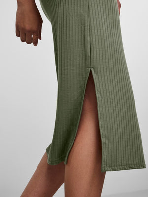 Kylie Skirt - Deep Lichen Green - TeeShoppen Group™ - Skirt - PIECES