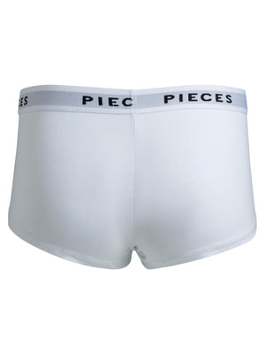 Lady boxers - Light white - TeeShoppen Group™ - Underwear - PIECES