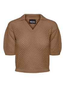 Laya Knit Polo - Thrush