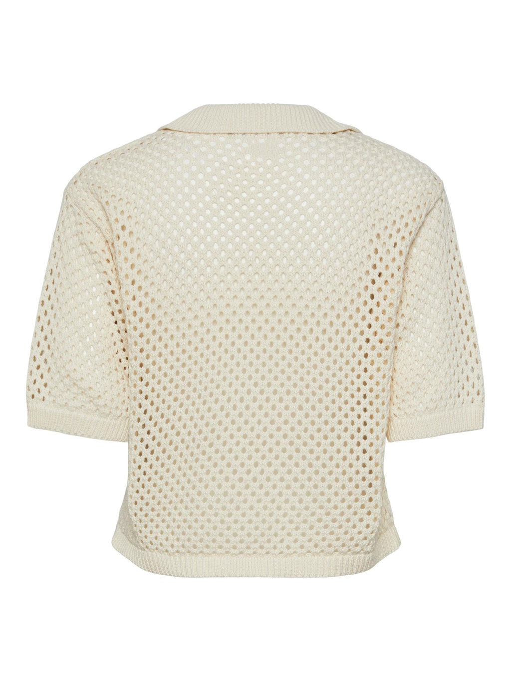 Laya Knit Polo - Witte rook