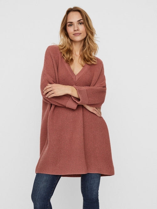Leanna knit sweater - Rosa - TeeShoppen Group™ - Knitwear - Vero Moda