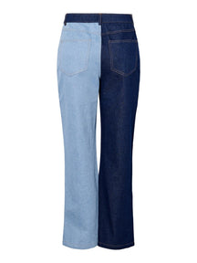 Lena Straight Denim Buker - Lichtblauwe denim