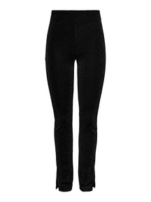 Lina High Taille Slit Pants - Sorteren