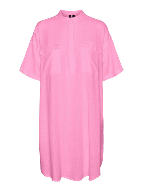 Line Mini Kjole - Bonbon - TeeShoppen Group™ - Dress - Vero Moda