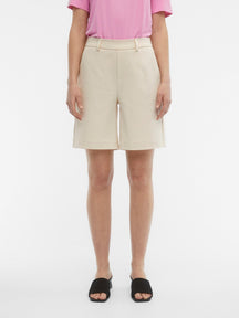 Lisa Wide Shorts - Sandshell