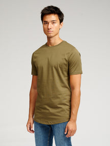 Long T-shirt - Army Green