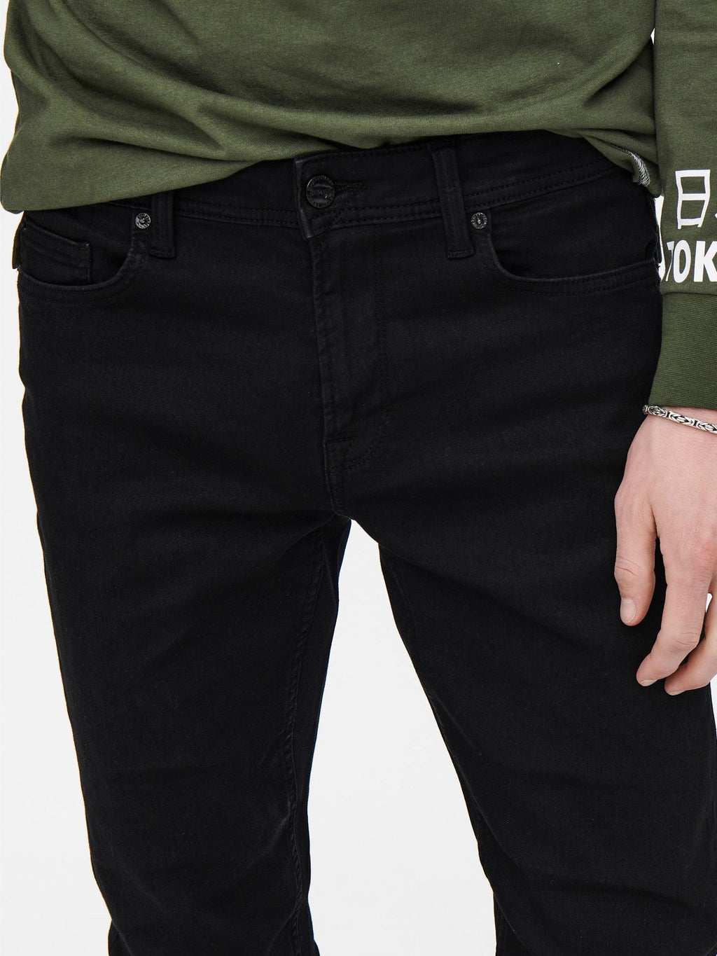 Dread Slim Jog Pants - Zwart