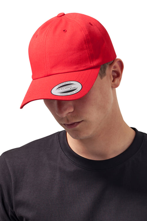 Low Profile Cap - Red - TeeShoppen Group™ - Accessories - TeeShoppen