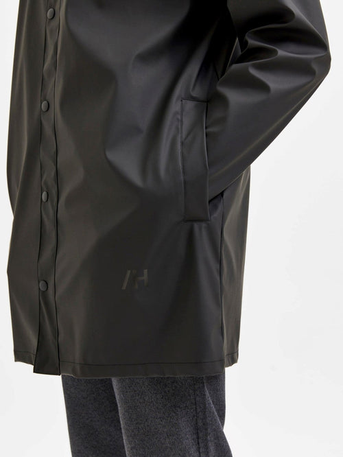 Magne Rain Jacket - Black - TeeShoppen Group™ - Jacket - Selected Homme