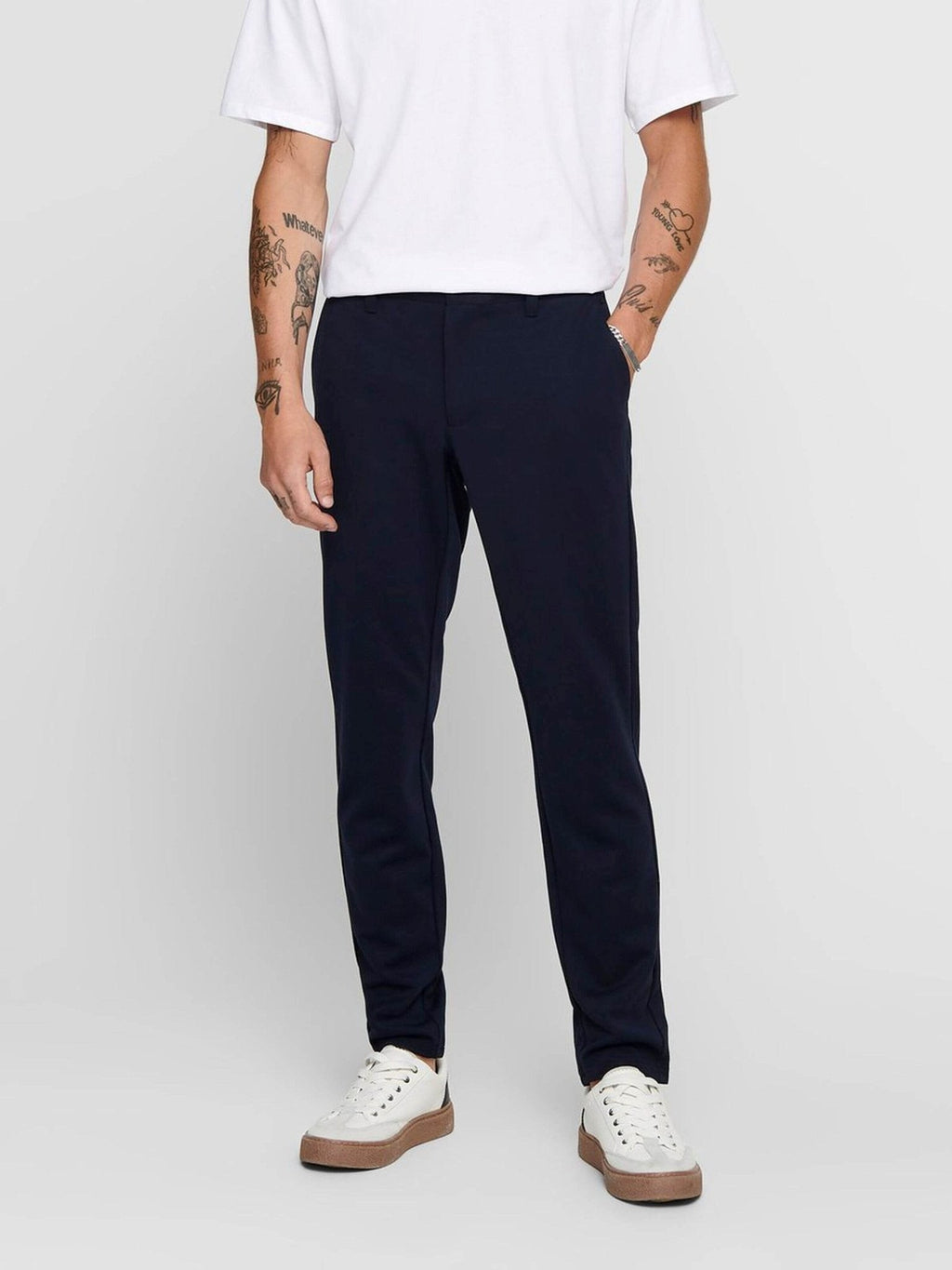 Markering Pants - Navy (stretch pants)