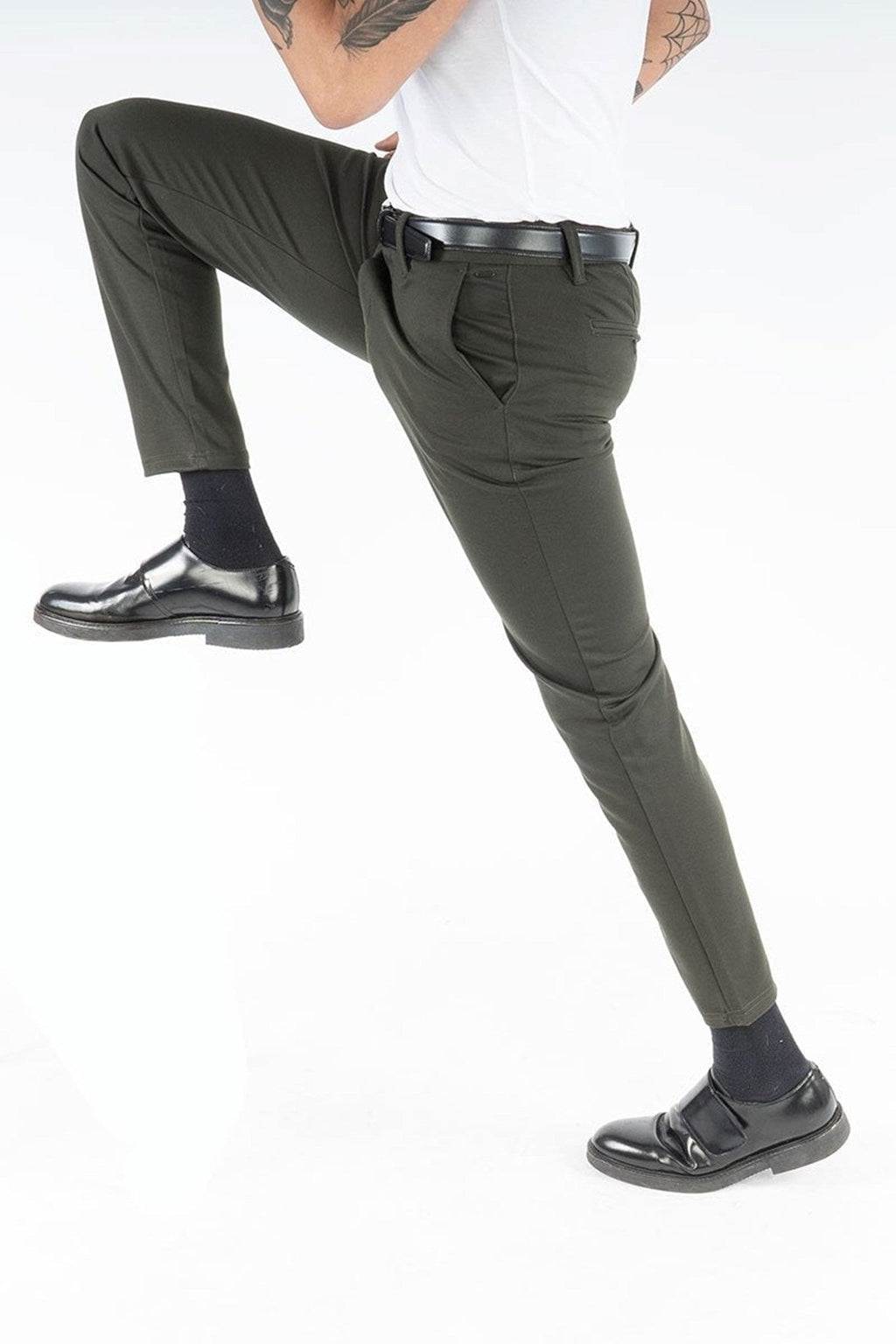 Markering Pants - Rosin Green (stretch pants)
