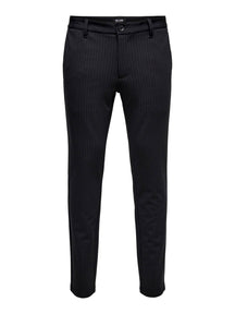 Mark Pants - Striped Black