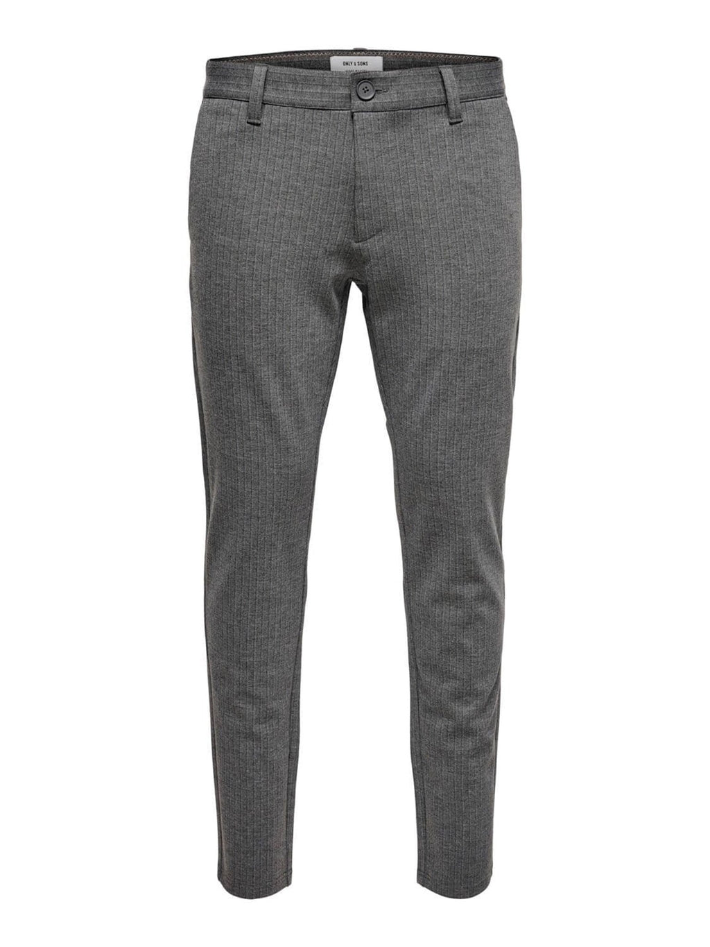 Markering Pants - gestreepte grijs (stretch pants)