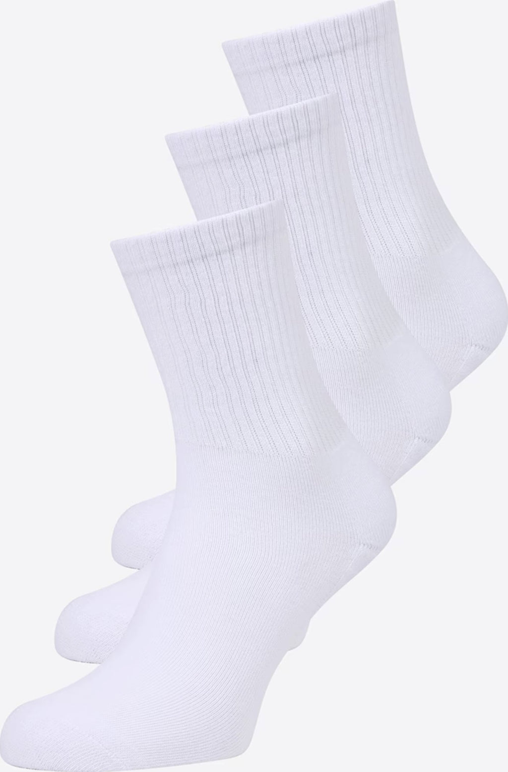 Mel Sporty Socks 3 -Packs - White