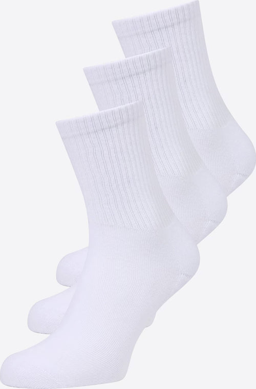 Mel Sporty Socks 3-Packs - White - TeeShoppen Group™ - Underwear - Vero Moda