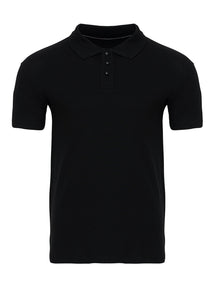 Muscle Polo shirt - zwart