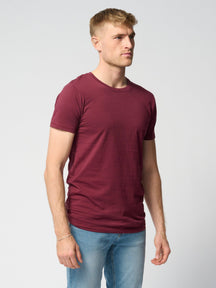 Muscle T -shirt - Bourgondië rood