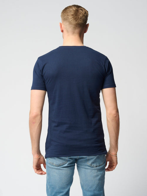 Muscle T-shirt - Navy - TeeShoppen Group™ - T-shirt - TeeShoppen