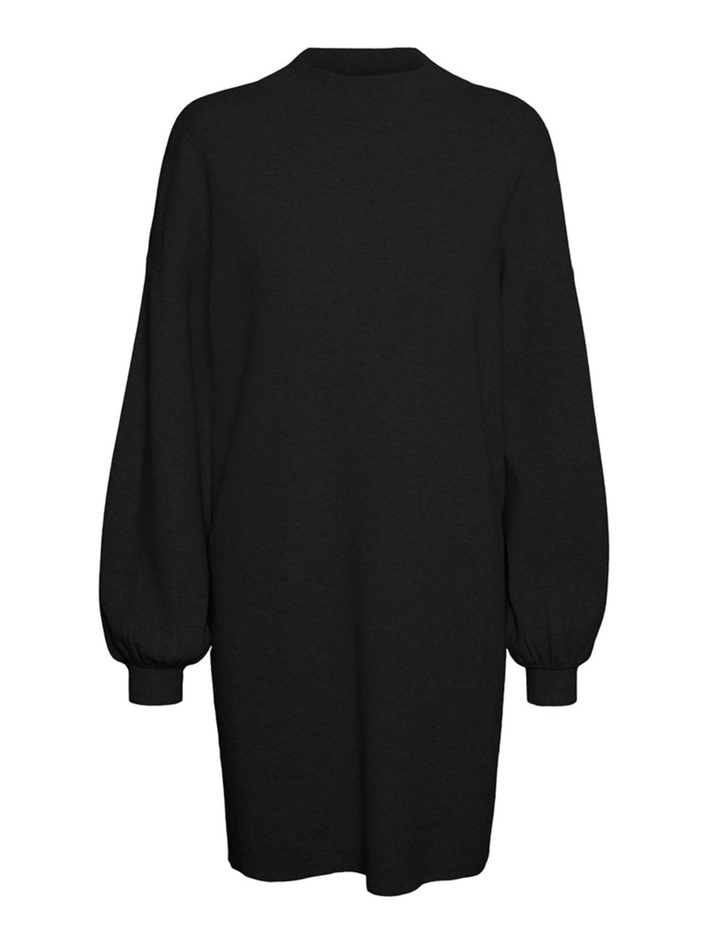 Nancy Midi Knit Dress - Zwart