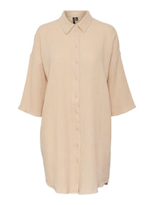 Natali Oversized Shirt - Irish Cream