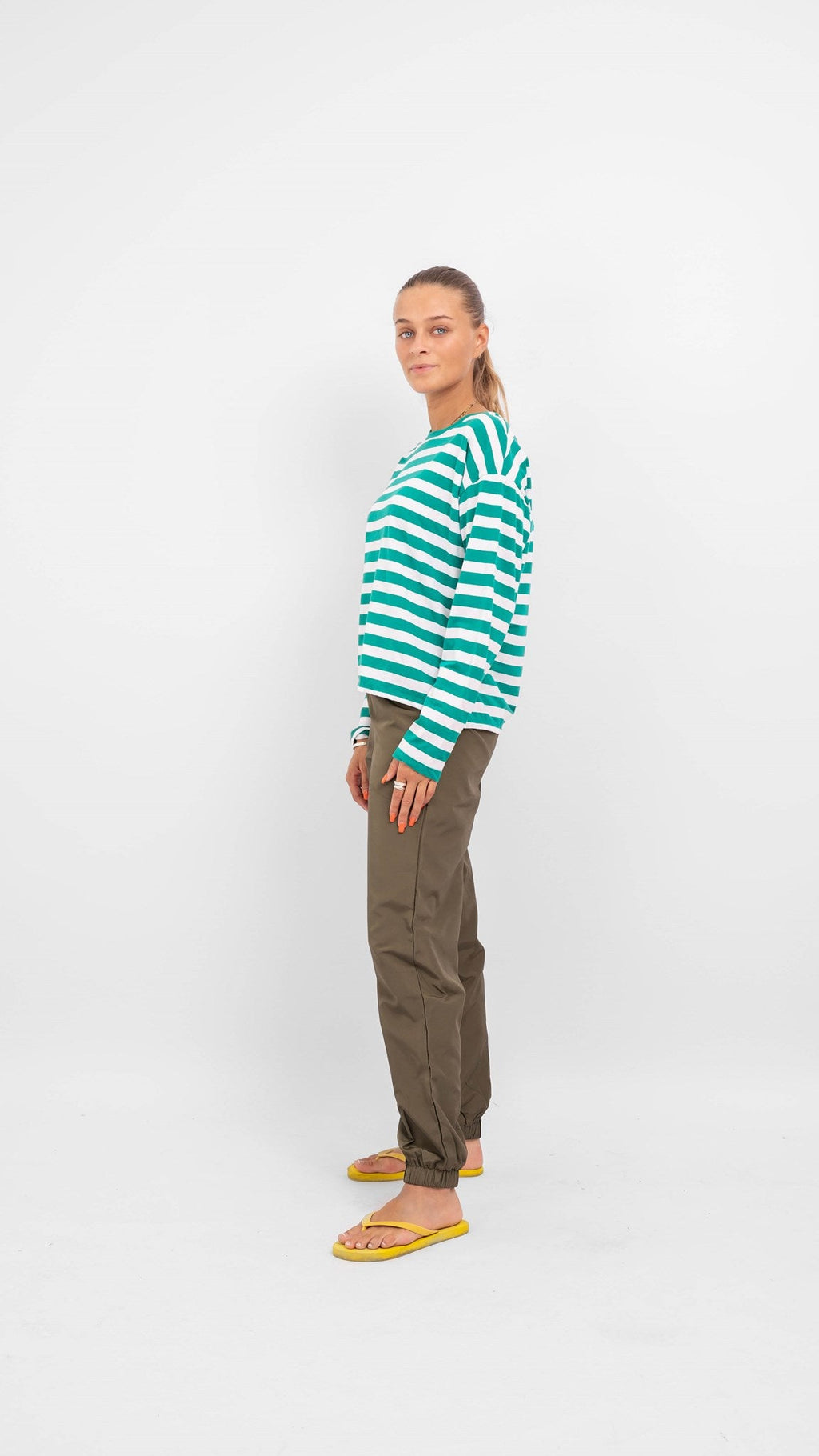 Nelli Long Sleeve Sweater - Green