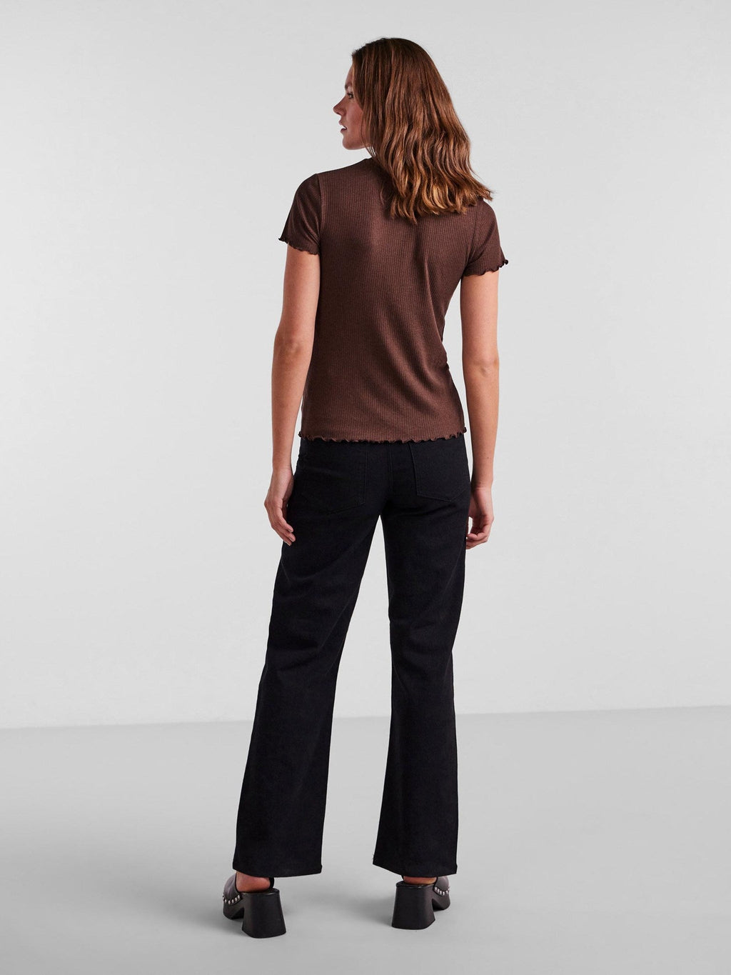 Nicca O-Neck Top - Chicory Coffee