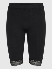Ninna Lace -shorts - zwart