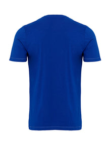 Biologisch Basic T -shirt - blauw