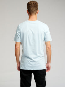 Biologisch Basic T -shirt - lichtblauw
