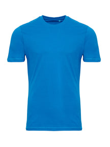 Organic Basic T-shirt - Turquoise Blue