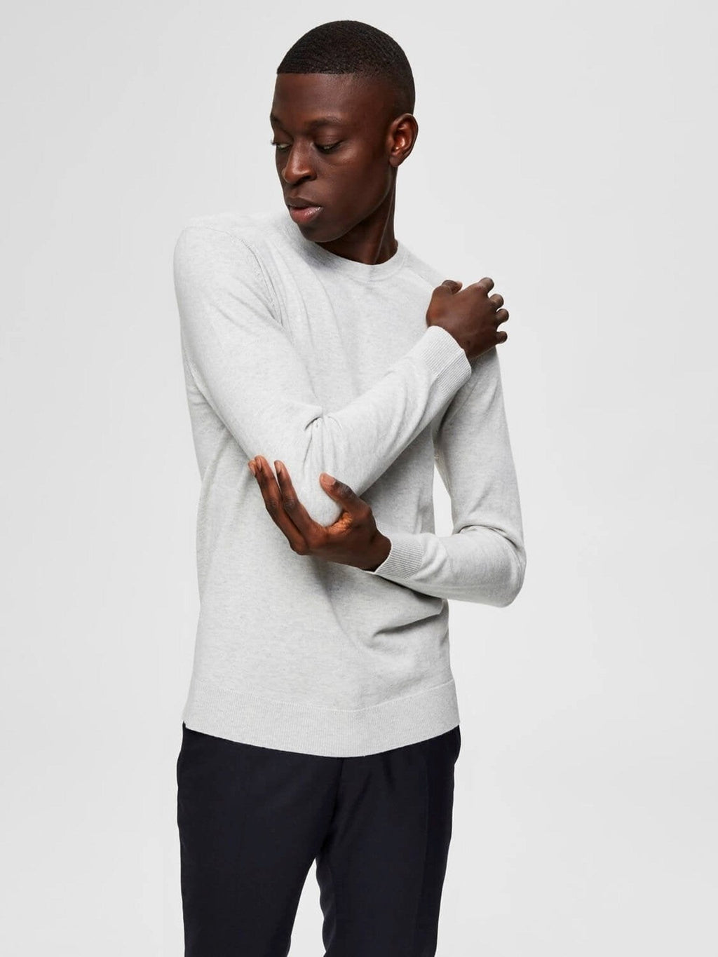 Organic Cotton -pullover - Wit