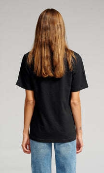 Oversized t -shirt - zwart