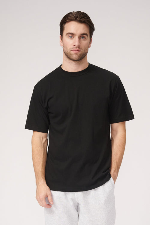Oversized T-shirt - Black - TeeShoppen Group™ - T-shirt - TeeShoppen