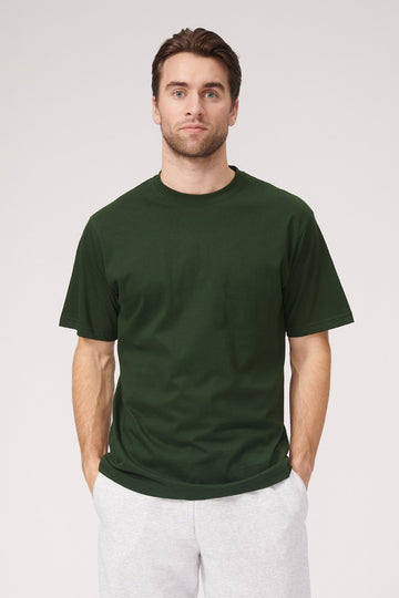 Oversized t -shirt - donkergroen