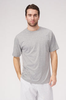 Oversized t -shirt - grijs