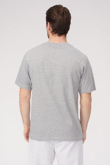 Oversized t -shirt - grijs