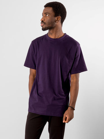 Oversized t -shirt - paars